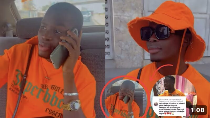 Libération : Zale Mbaye réapparaît, le sourire aux lèvres, dans une vidéo de Kawtef