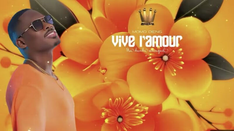 Momo Dieng : « Vive l’amour », un nouveau single romantique et mélodique