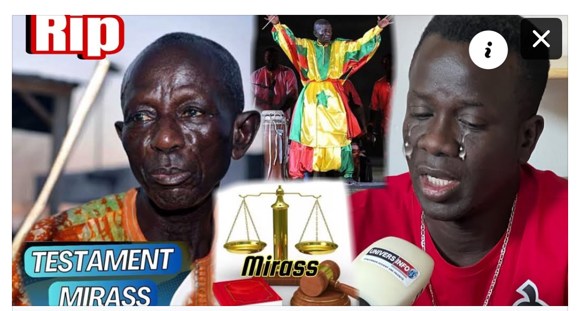 Héritage de Doudou Ndiaye Coumba Rose : son fils Wadane réclame le partage du mirass.