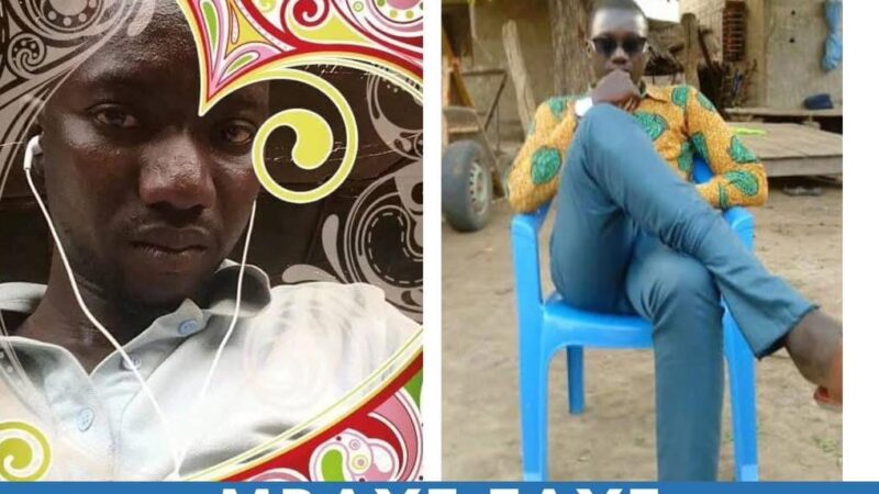 mbaye faye disparu depuis 2019, sa famille lance un appel