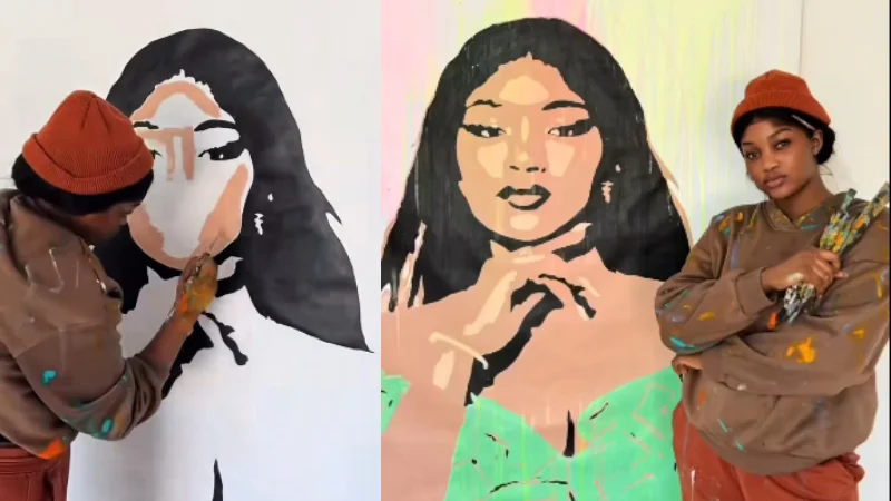 Diarra Thiès : son mari, peintre, à l’origine de la vidéo virale ?