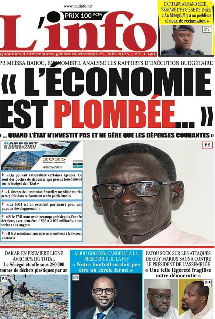 La Matinale Senego : Guy Marius Sagna s