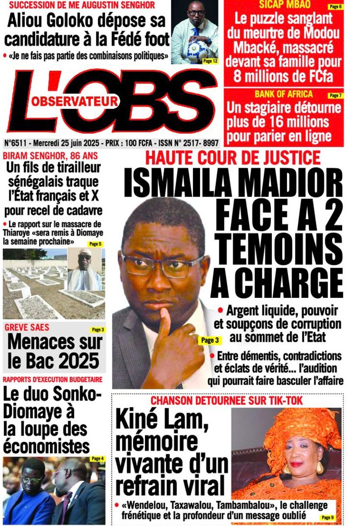 La Matinale Senego : Guy Marius Sagna s