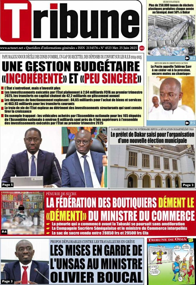 La Matinale Senego : Guy Marius Sagna s