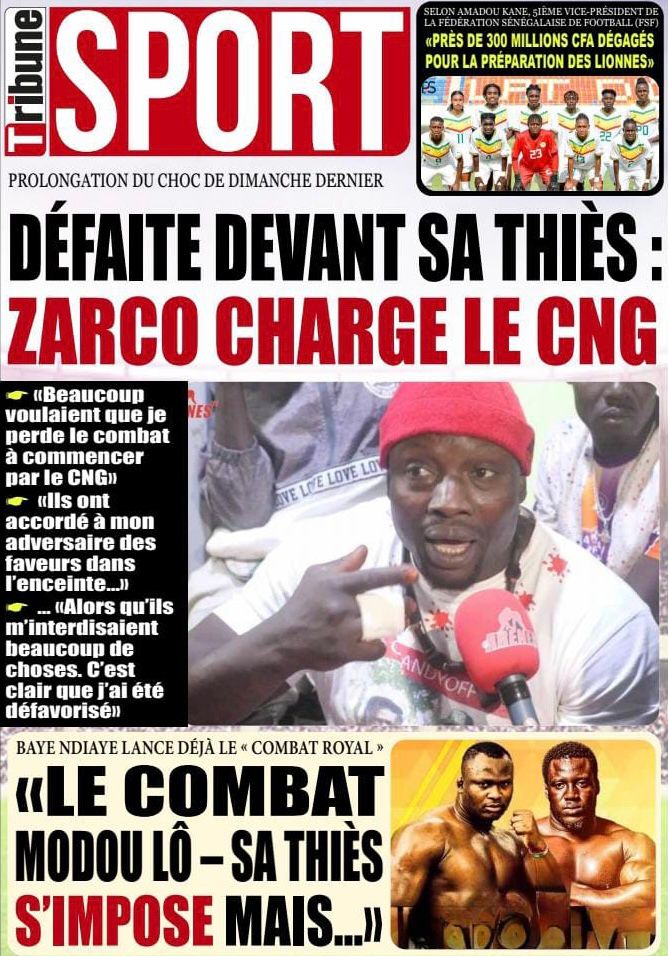 La Matinale Senego : Guy Marius Sagna s