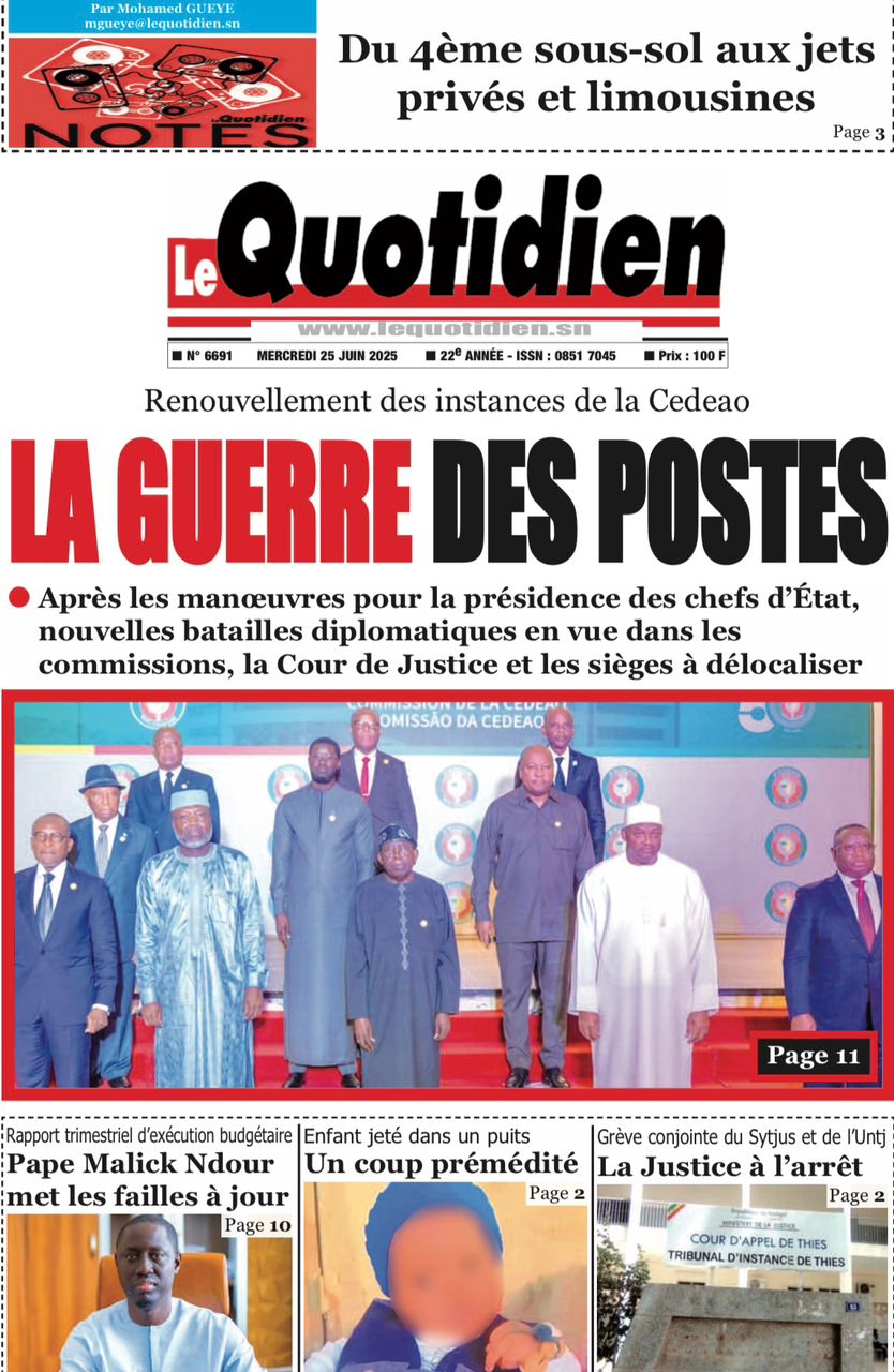 La Matinale Senego : Guy Marius Sagna s