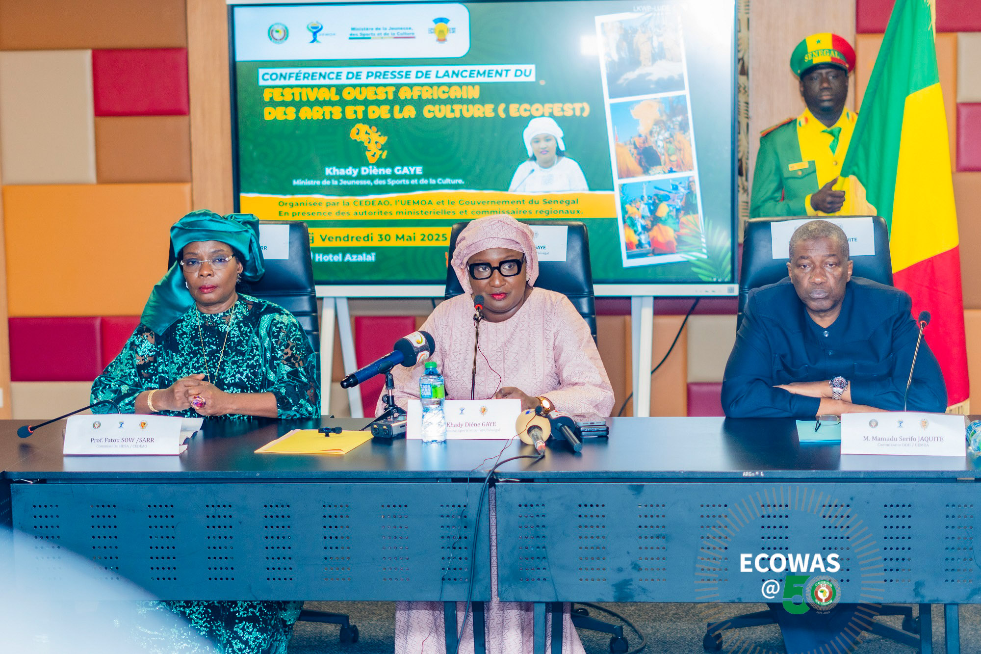 Premier festival ouest-africain des arts et lettres au Sénégal annoncé pour novembre 2025