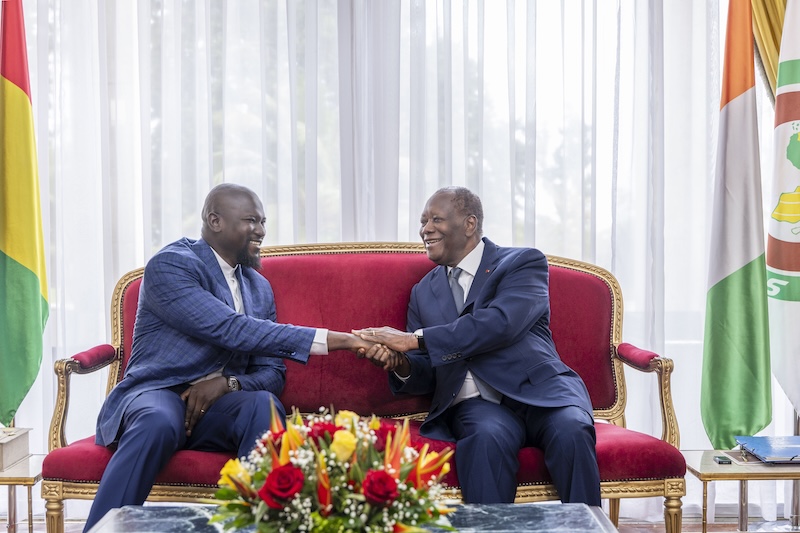 Alassane Ouattara: « Je souhaite l’apaisement en Guinée pour des élections apaisées. »