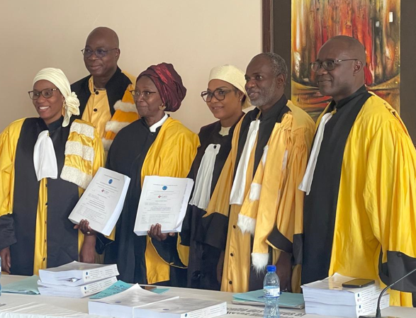 Rokhaya Daba Fall, docteure en gouvernance alimentaire pour le Sahel, célébrée à l’université Cheikh Anta Diop