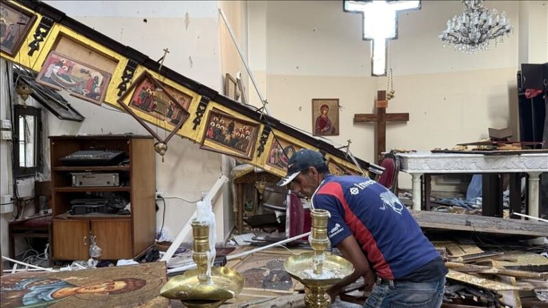 Syrie : Attentat meurtrier dans une église de Damas fait 15 victimes