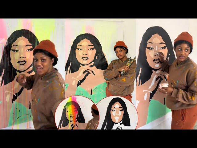 Jarrah Sen P’tit : La chanteuse révèle un talent caché de peintre