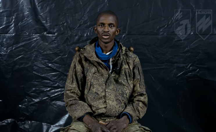 Capturé en Ukraine, le Sénégalais Malick Diop refait surface dans une vidéo de l’armée ukrainienne (vidéo)