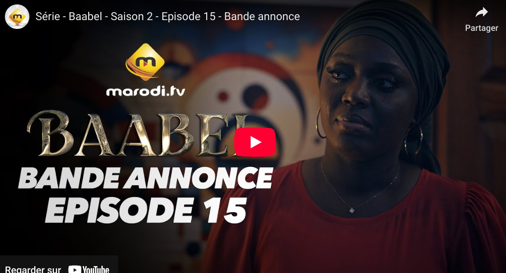 Bande annonce « Baabel, » saison 2,épisode 15(vidéo)