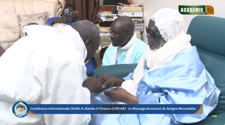 Cheikh Ahmadou Bamba à l’UNESCO : Le Khalife général des Mourides appelle à l’unité et à la paix