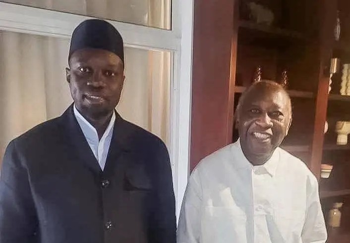 Rencontre Sonko–Gbagbo : Dakar s’agite, Abidjan reste calme, Ouattara imperturbable