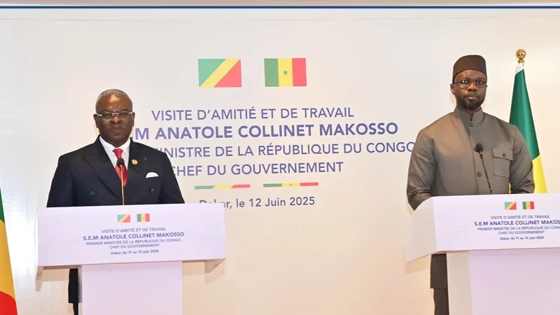 Conseil des ministres : Ousmane Sonko impulse une nouvelle dynamique avec le Congo