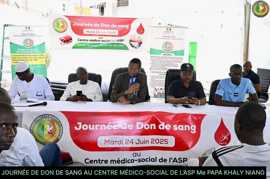 Don de sang: 764 poches collectées grâce à la mobilisation citoyenne de l’ASP