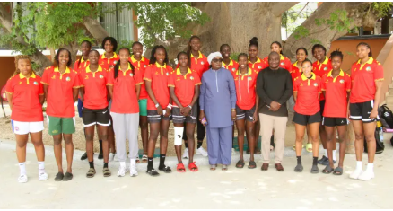 Afrobasket féminin 2025 : La ministre des Sports encourage les Lionnes et leur annonce : « Vous partez en guerre »