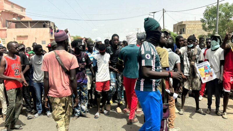 Heurts à Rosso Sénégal : une marche pour Vieux Talla Keïta dégénère, une jeune fille blessée