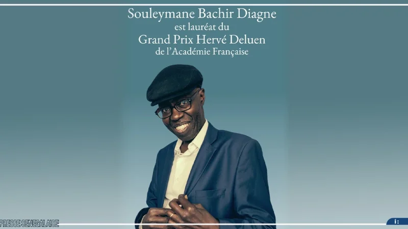 Souleymane Bachir Diagne, lauréat du Grand Prix Hervé-Deluen 2025 de l’Académie française