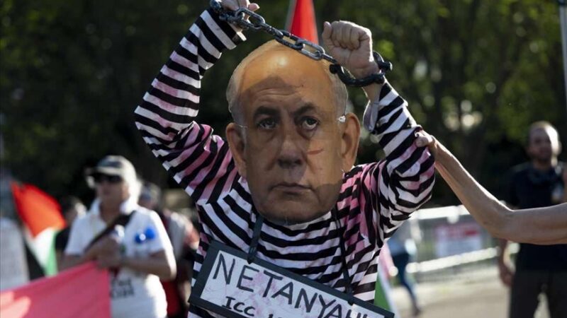 Washington : Manifestation propalestinienne contre la visite de Netanyahu