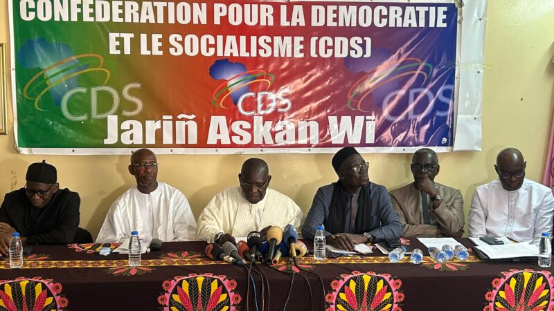 Crise multidimensionnelle au Sénégal : La CDS tire la sonnette d'alarme