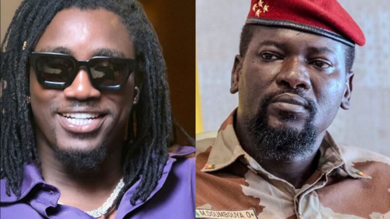 Wally Seck chante Mamadi Doumbouya : « L’Espoir du peuple » avec Kandia Kora