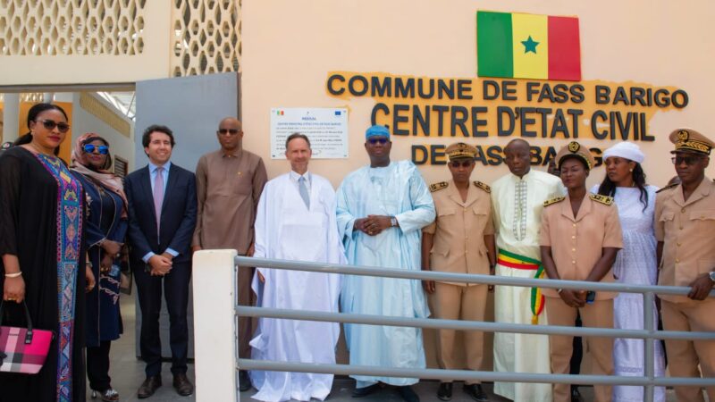L'UE investit 28 millions d'euros pour l'état civil au Sénégal