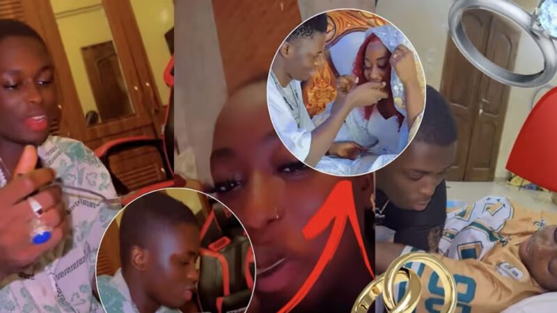 Ndiaye Lo et sa fiancée Maya Kama : Complicité et tendresse en vidéo