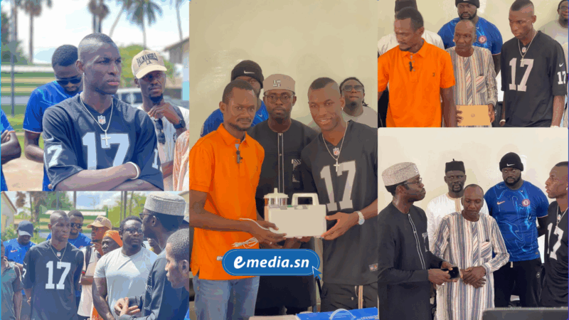 Don médical de Nicolas Jackson : 10 millions FCFA pour le centre de santé de Ziguinchor