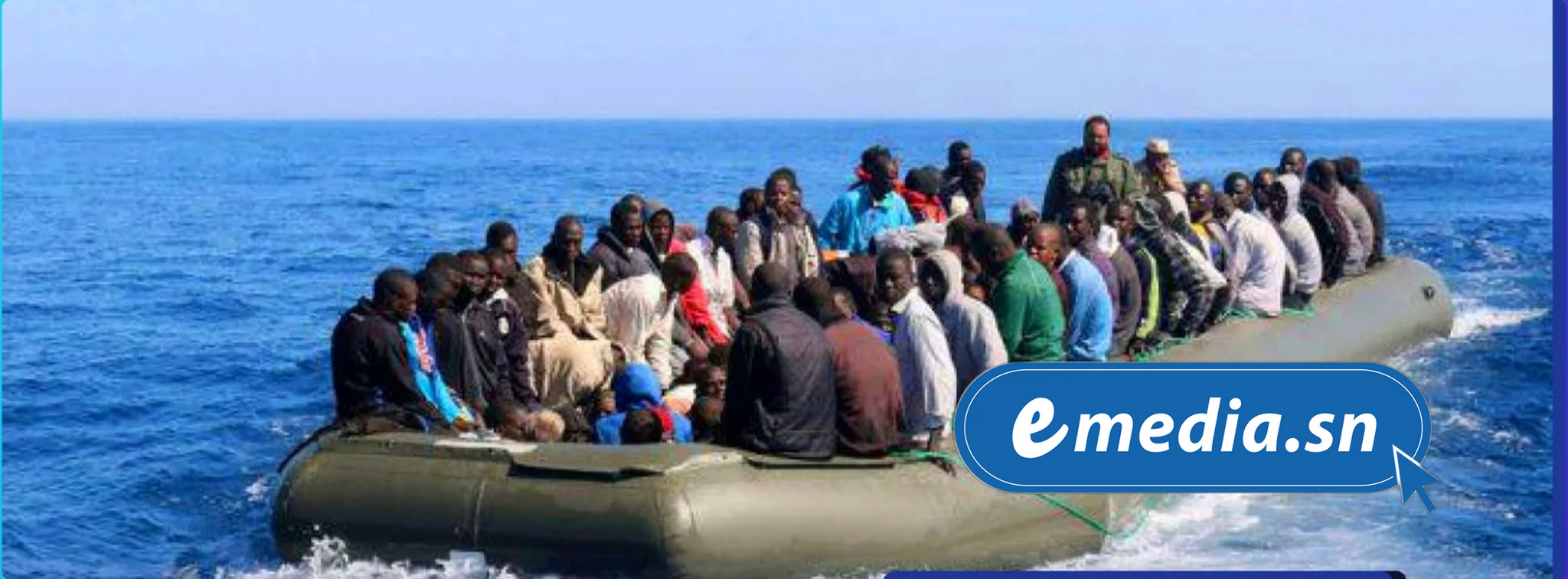 Plus de 100 Sénégalais interceptés au large de la Mauritanie dans une embarcation de migrants