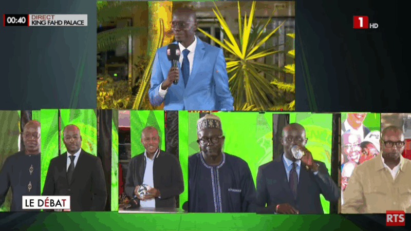 Présidence FSF : Débat télévisé des candidats, Ablaye Fall absent