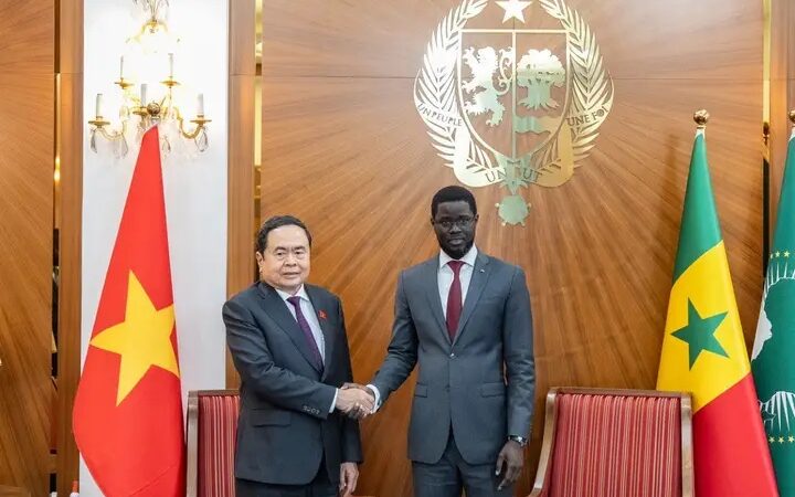 Coopération : Diomaye Faye reçoit le Président de l’Assemblée nationale du Vietnam