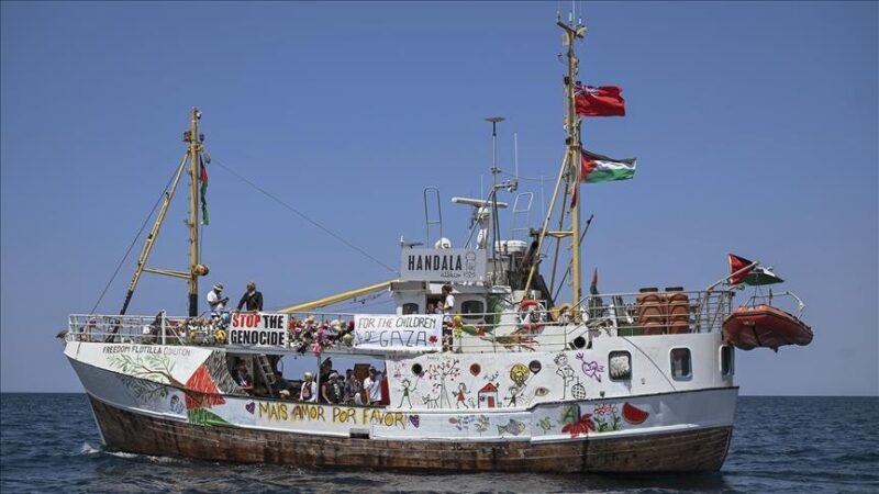 Flottille pour Gaza : Le navire "Handala" injoignable, craintes d'une interception