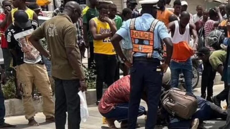 Dakar : Un motard percuté par un bus du BRT aux Parcelles Assainies