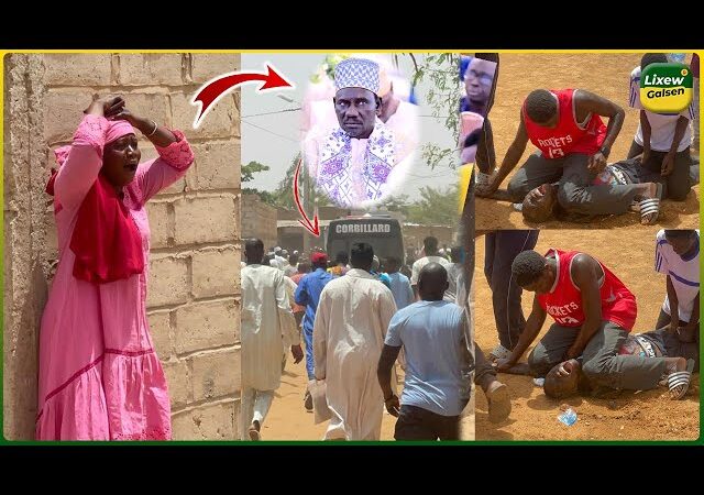 Kesse en deuil : Inhumation de Serigne Issa Touré, des talibés en transe (Vidéo)