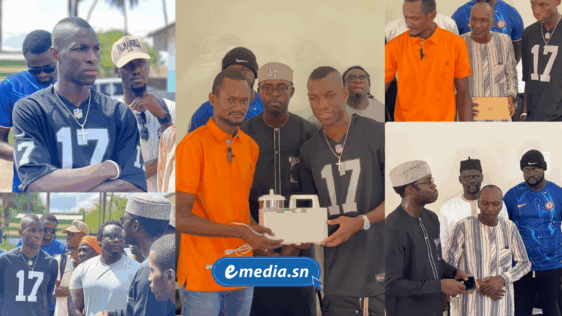 Centre de santé de Ziguinchor : Nicolas Jackson fait un don médical de 10 millions FCFA
