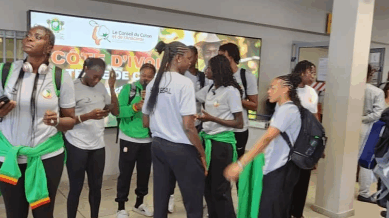 Afrobasket féminin: Les Lionnes du Sénégal accueillies à Abidjan avant leur duel contre le Mali en amical ce lundi