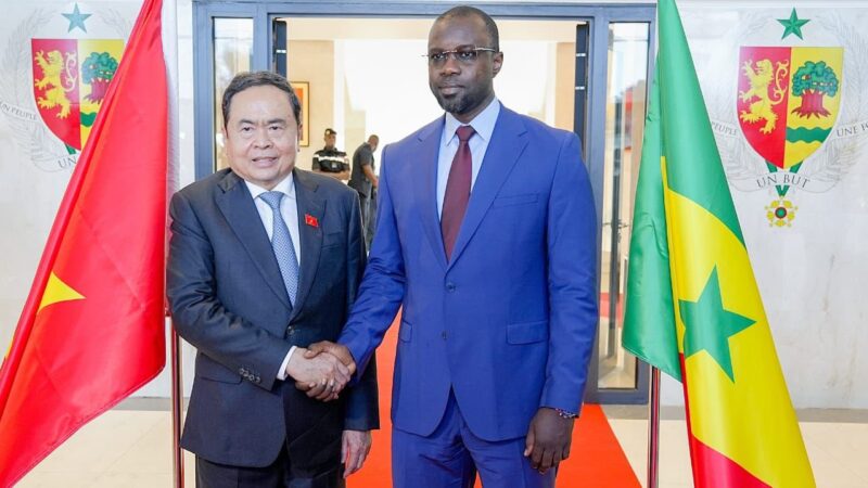 Sénégal–Vietnam : Ousmane Sonko et Trân Thanh Mân scellent de nouveaux partenariat