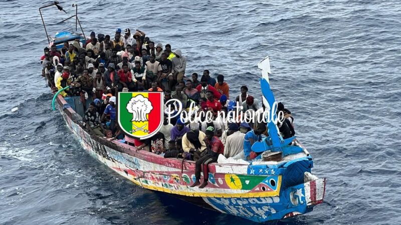 Saint Louis : 244 candidats à la Migration irrégulière interceptés en mer par la Marine nationale