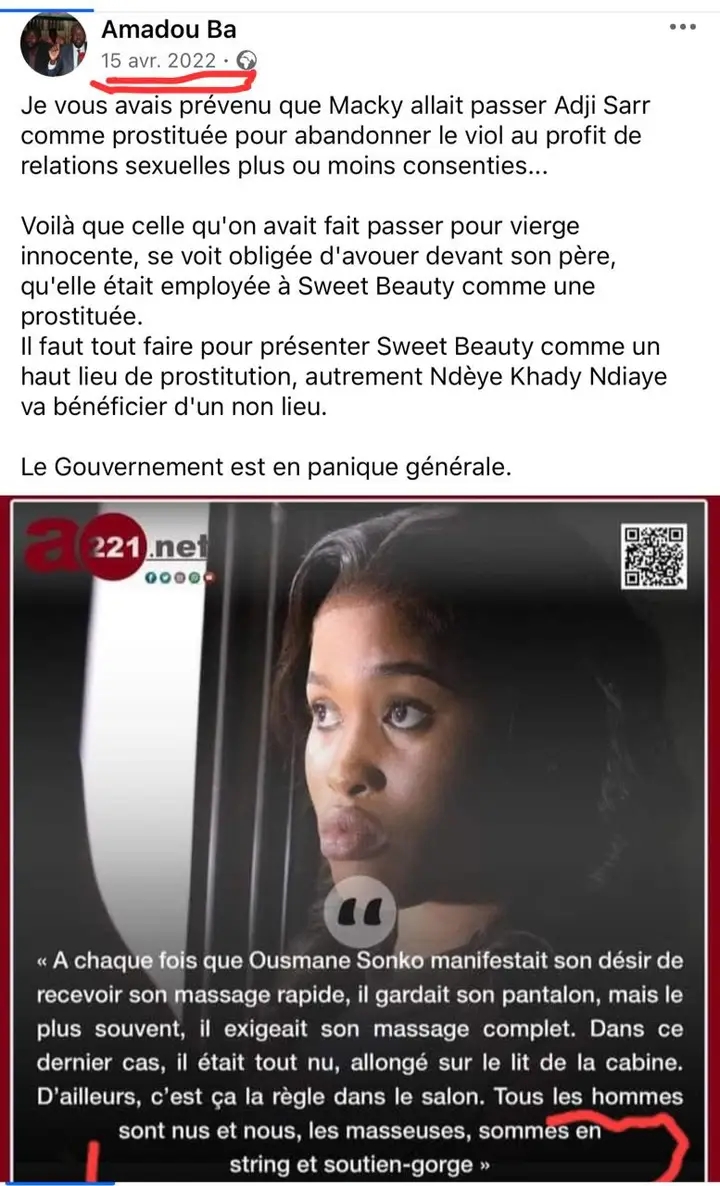 La Matinale Senego : Badara, Ibrahima Gueye et l