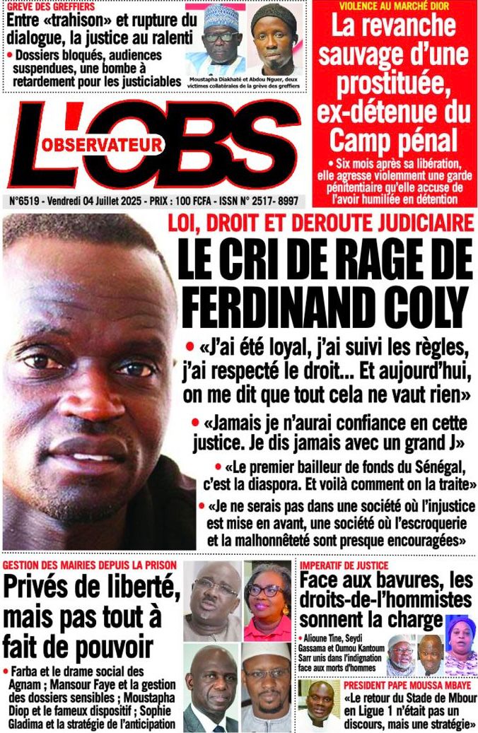 La Matinale Senego : Mamadou Yakham Keïta critique le Parlement, Saliou Guèye dément, Heurts à Rosso