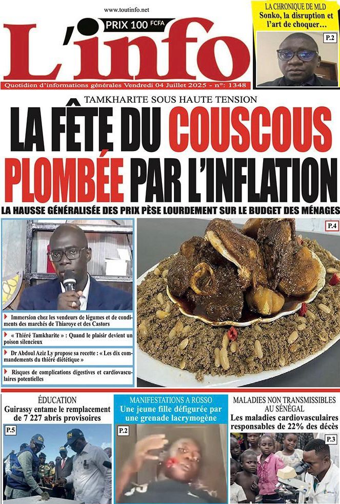 La Matinale Senego : Mamadou Yakham Keïta critique le Parlement, Saliou Guèye dément, Heurts à Rosso