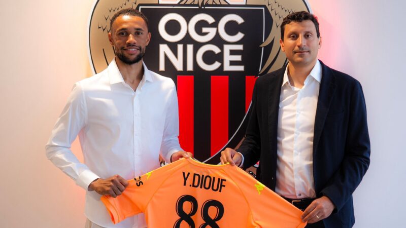 Foot - Officiel : Le gardien de but des Lions Yehvann Diouf quitte Reims et rejoint l’OGC Nice