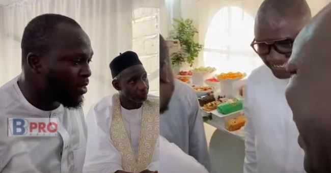 Baptême : devinez à qui Modou Lô a donné le nom de son fils (vidéo)