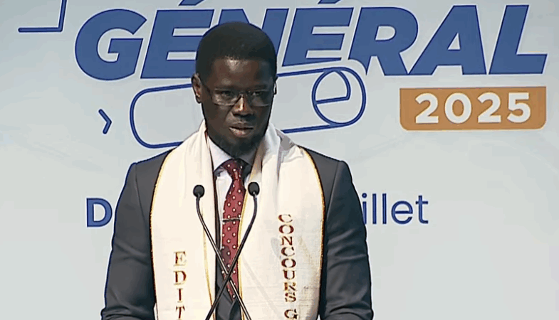 Diomaye Faye lance un concours national de mathématiques du CM2 à la Terminale