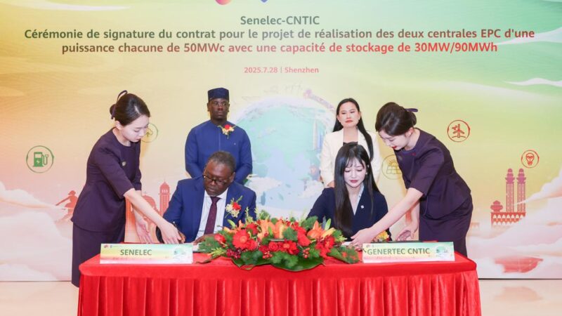 Transition énergétique : Un nouveau contrat entre la Senelec et CNTIC permettra au Sénégal d'économisera 210 milliards FCFA