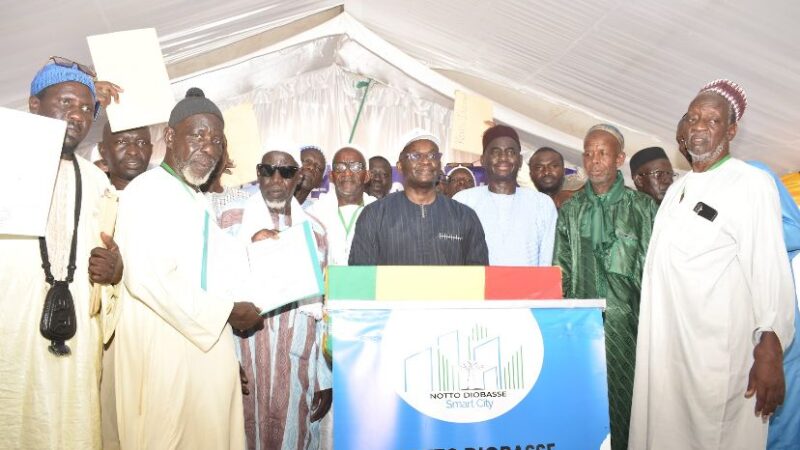 Notto Diobasse : Alioune Sarr remet 1.200 actes fonciers et parle de justice territoriale