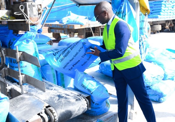Campagne agricole 2025-2026 : 74 250 tonnes d’urée déjà réceptionnées au Port de Dakar