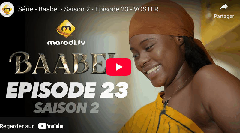 Baabel – Saison 2 – Episode 23 (video)